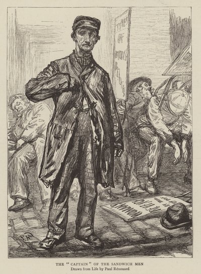 The Captain of the Sandwich Men by Charles Paul Renouard
